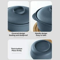 Specollect Reusable Lightweight BowlDurable Plastic Salad and Serving Bowls Coastal Colors Reusable, BPA-free,Soup Snack Fruit Serving Bowls Salad Bowls