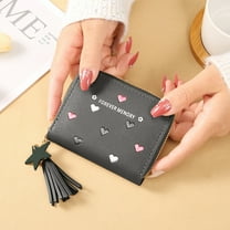 Specollect Small Bifold Slim Wallets for Women - with Slots, Zipper Coin Purse, ID Card Holder, RFID Blocking Option, Soft Leather Available, Comes with Keychain