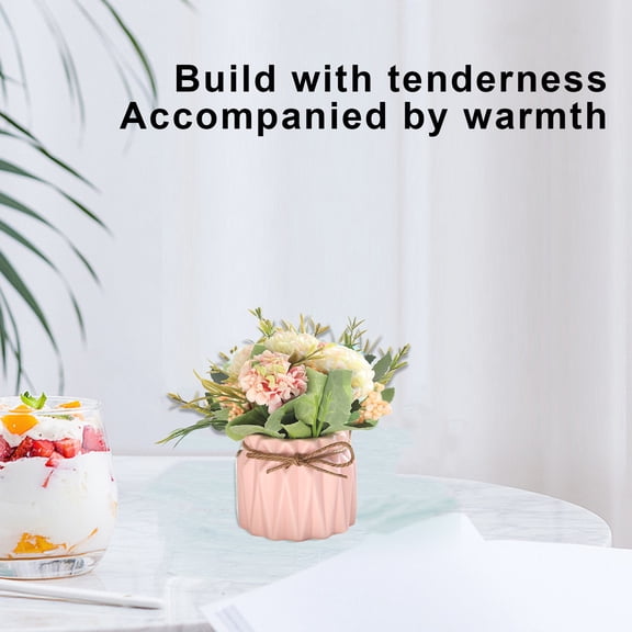 Specollect Small Fake Plants Eucalyptus Potted Artificial Plants for Shelf Desk Home Bathroom Farmhouse Room Coffee Table Decor Dining Table Office Wedding Decoration 10.8x10.8x16.5cm