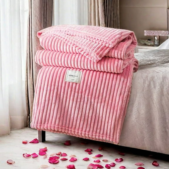 Specollect Soft & Cozy Fleece Blanket, Perfect for Air Conditioning, Nap Time, and All-Season Use, Machine Washable, Great Gift Option