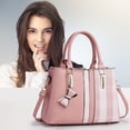 thumbnail image 1 of Specollect Stylish Patchwork Leather Tote Bag for Women Large Capacity Multi Compartment Crossbody Shoulder Bag Daily Use Work Travel Handbag, 1 of 9