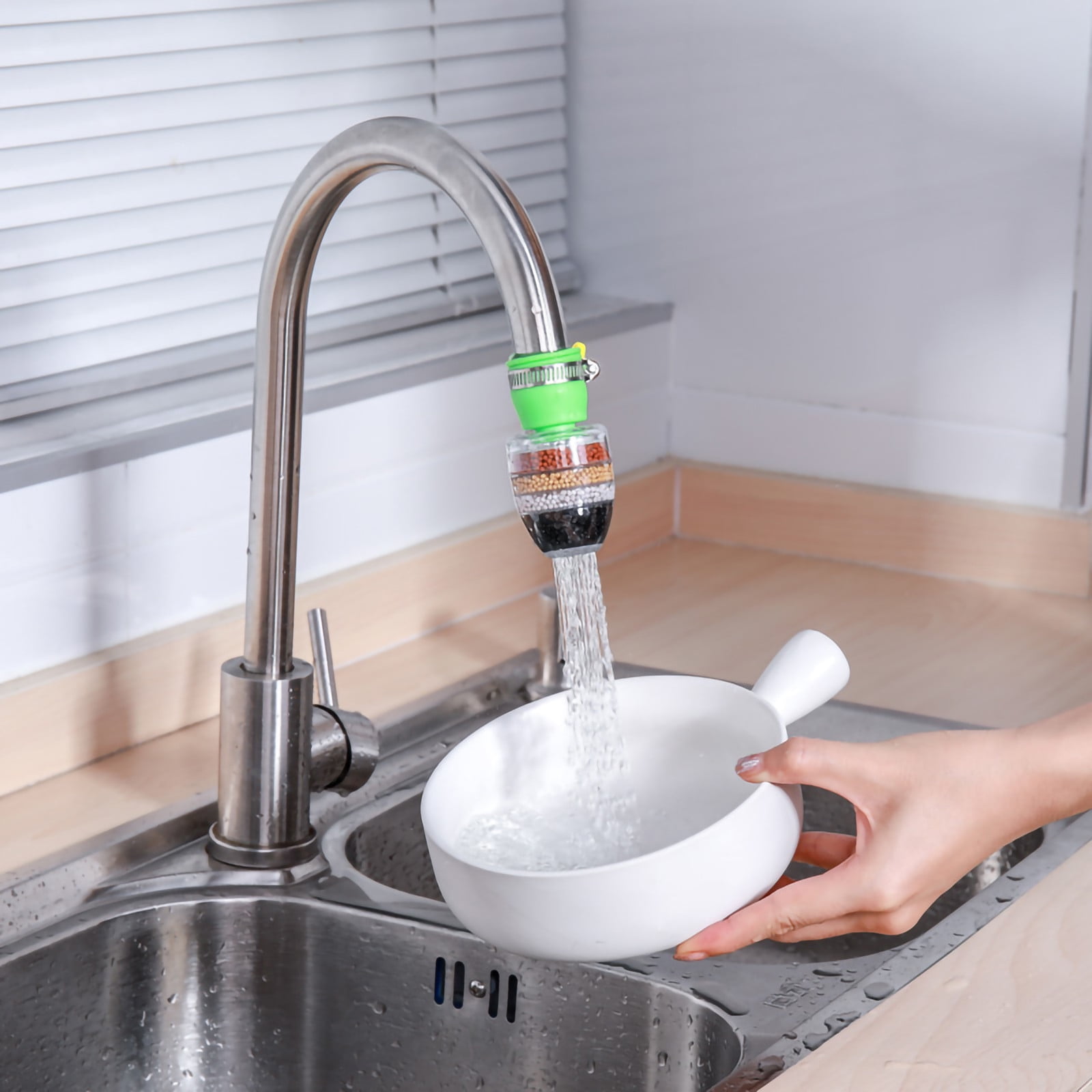 Specollect Universal Interface Faucet Mount Filtersfaucet Water Filter Purifier Kitchen Tap 3735