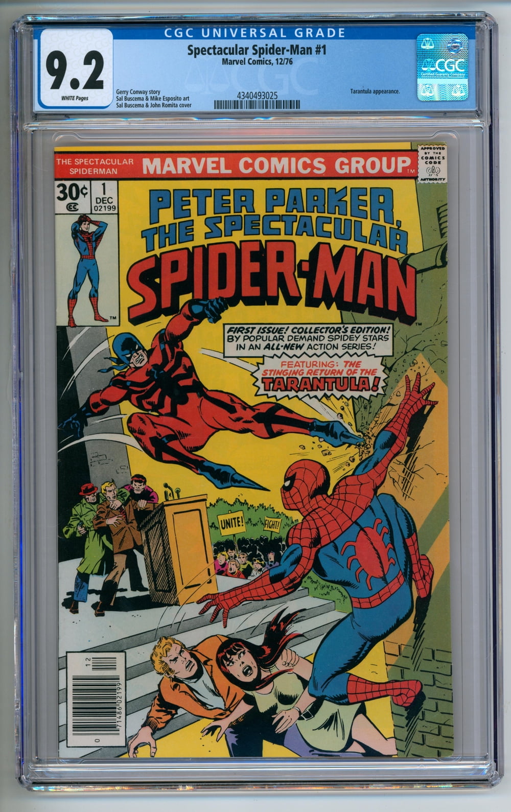 Spectacular Spider-Man #1 - CGC 9.2 Comic Book