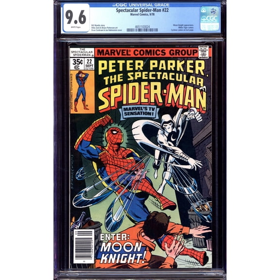 Spectacular Spider-Man #22 - CGC 9.6 Comic Book