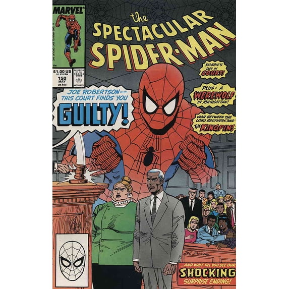 Spectacular Spider-Man, The #150 VF ; Marvel Comic Book