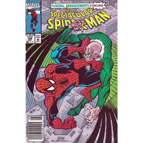 Spectacular Spider-Man, The #188 (Newsstand) VF ; Marvel Comic Book
