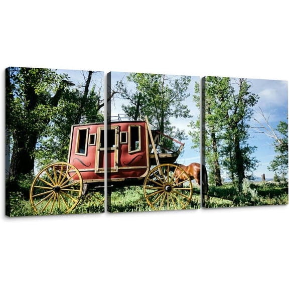 Spectacular Sunrise Monument Valley 3 Piece Canvas Wall Art for Living Room Bedroom Office Framed Prints Pictures Painting Wall Decor Artwork for Walls Set of 3