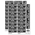 thumbnail image 1 of Spectacular Work Fireworks Teacher Student School Sticker Set - Black - Matte Finish - 2.00" Large, 1 of 7