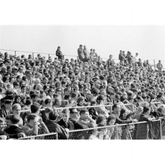 Spectators On Stadium Poster Print, 24 x 36 - Large