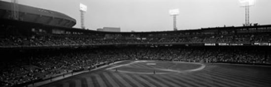 Spectators in a baseball park US Cellular Field Chicago Cook County Illinois USA Canvas Art - Panoramic Images (36 x 12)