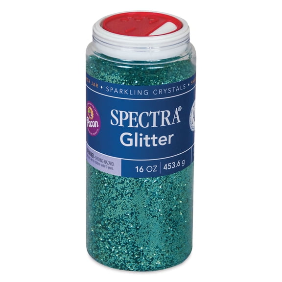 Spectra Sparkling Crystals Glitter - 16 oz, Turquoise