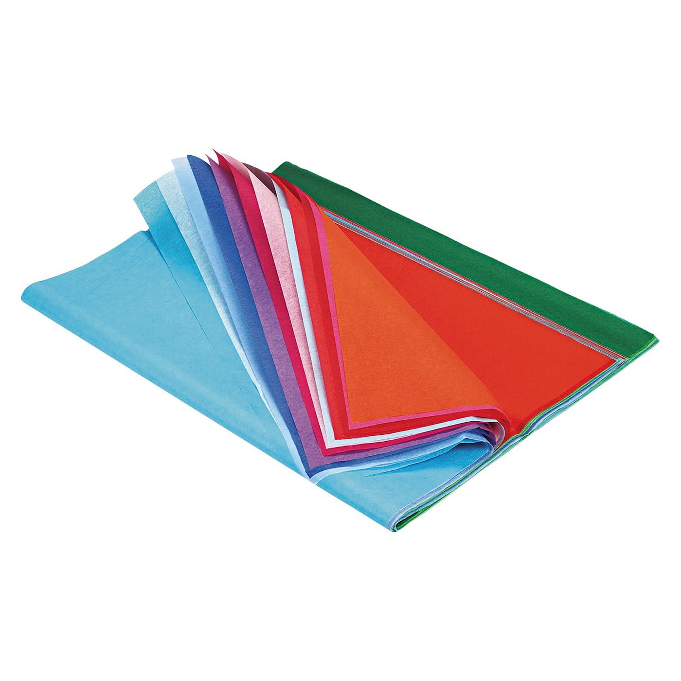 Spectra Bleeding Art Tissue Shapes - Squares, Pkg of 2500
