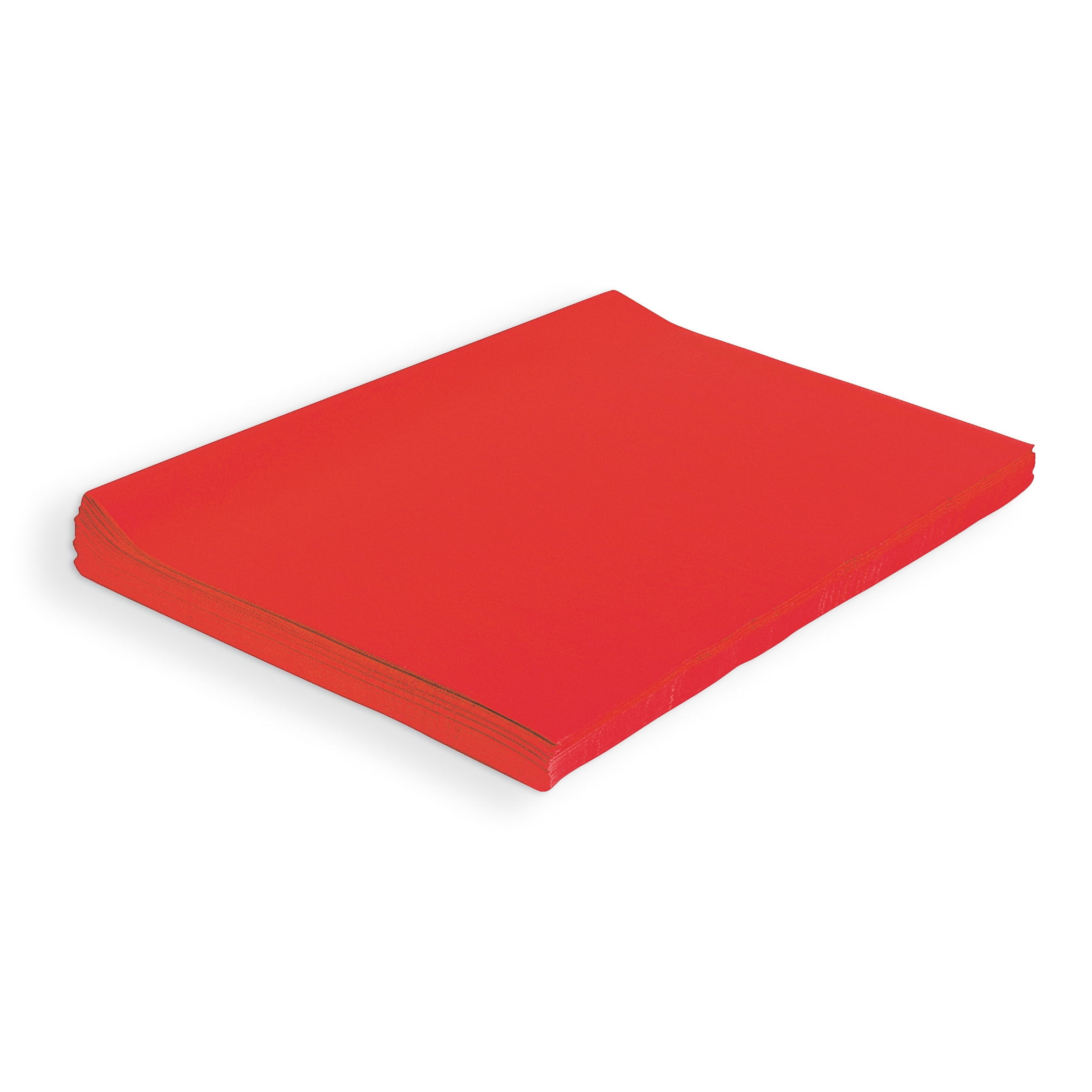 Spectra Deluxe Bleeding Art Tissue, Scarlet, 20" x 30", 480 Sheets