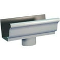 thumbnail image 1 of Spectra Metals 5 In. K Style Aluminum White Gutter Round Drop Outlet 3DROPRTW, 1 of 1