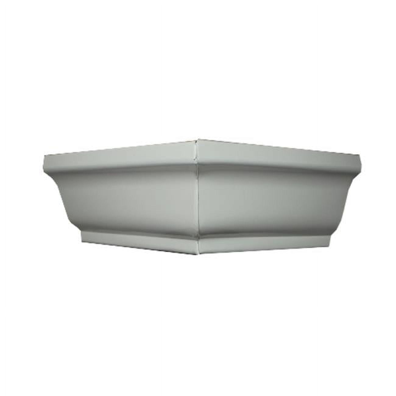Spectra Gutter Systems 5OTMRTW Aluminum Outside Mitre, White