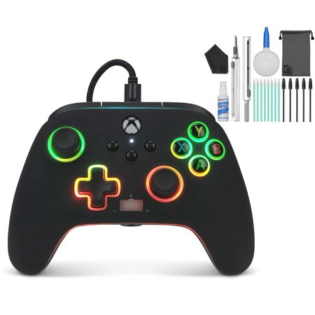 Spectra Infinity Enhanced Wired Controller for Xbox Series X|S- Black BOLT AXTION Bundle Like New