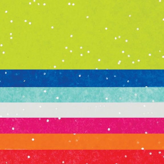 Spectra Kolorfast Tissue - 20" x 24", Glitter, 14 Sheets