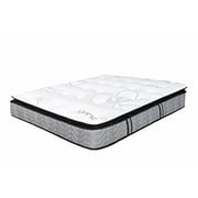 Spectra Mattress SS571002T 11 in. Orthopedic Organic Medium Plush Knife Edge Pillow Top Pocketed Coil - Twin