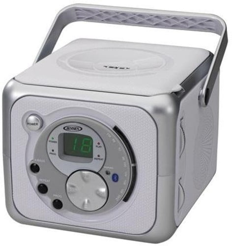 Jensen, CD-555 Bluetooth Portable Music System with CD Player and