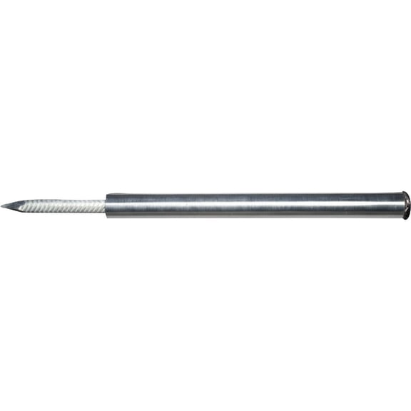 Spectra Metals 7 In. Aluminum Black Gutter Spike And Ferrule - Pack of 6