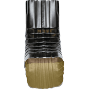 Spectra Metals Aluminum Front A-Style Downspout Elbow - Single Pack   Residential Use, Standard Application