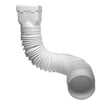 Amerimax M0727 Gutter Elbow 3 H X 4 W X 5.5 L White Vinyl A White