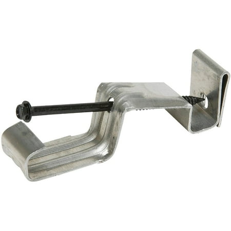 Spectra Metal 5HFHRTB K Style Aluminum Hidden Gutter Hanger Bracket with Screw Mill