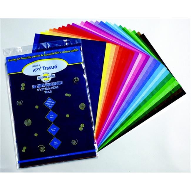 Spectra Multi-color Paper Gift Wrap Tissues, (100 Count)