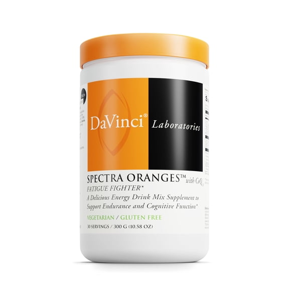 DaVinci Labs Spectra Orange Powder - Support Brain Health & Energy Levels - 30 Servings - 300 g