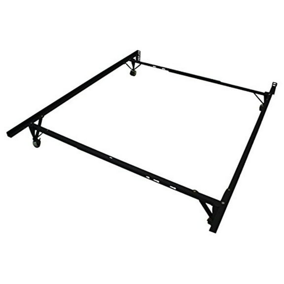 Spectra Orthopedic Mattress 30 MM Angular Steel bed frame that extends to fit Twin, Full & Queen beds