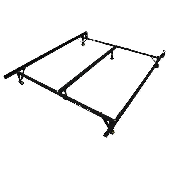 Spectra Orthopedic Mattress 40 MM Angular Steel bed frame that extends to fit Full , Queen and King beds