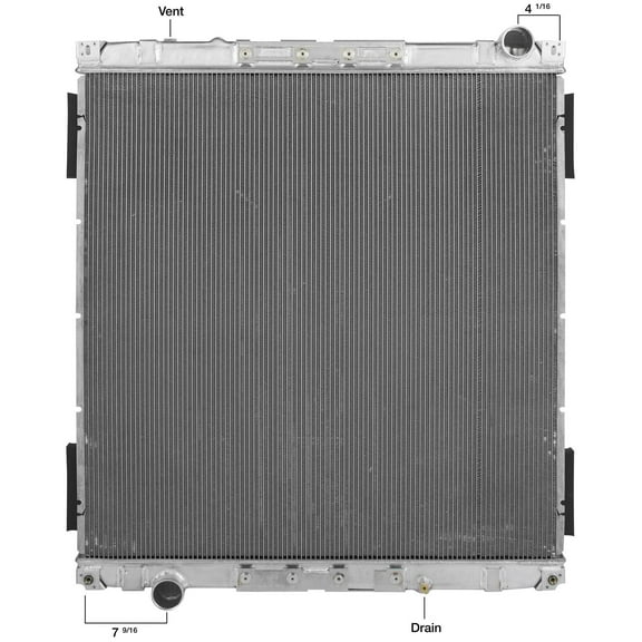 Spectra Premium 2001-1727 Aluminum Heavy Duty Radiator