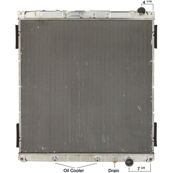 Spectra Premium 2001-1732 Aluminum Heavy Duty Radiator