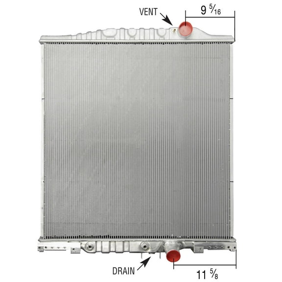 Spectra Premium 2001-4605 Aluminum Heavy Duty Radiator
