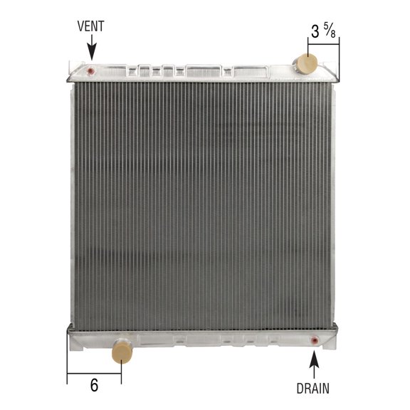 Spectra Premium 2002-1511 Aluminum Heavy Duty Radiator