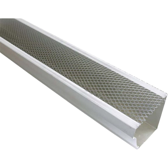 Spectra Pro Select Armour 5-1/4 In. x 3 Ft. Aluminum Screen Gutter Guard GS5013M
