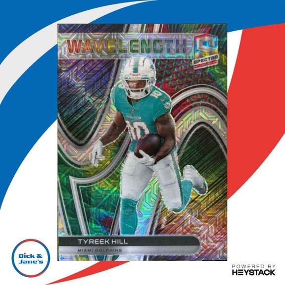 Panini Spectra Tyreek Hill Miami Dolphins Wavelength Meta #WVE-21 Football Card