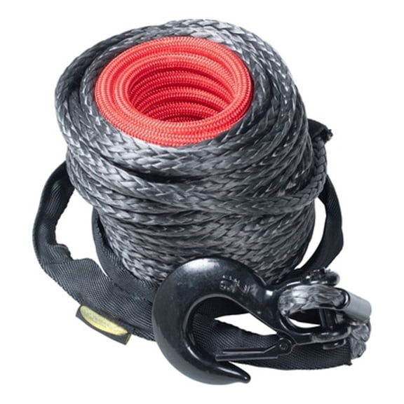 Spectra Winch Rope | Synthetic | 12,000 Pounds Rating | 7/16 Inches x 94 Feet Long | 16 Feet Heat Resistant Braided Sleeve
