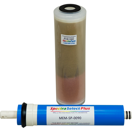 SpectraPure? CSPDI MAX-KIT RO Membrane & High Capacity DI Cartridge Upgrade Kit - FK-CSPDI-MX