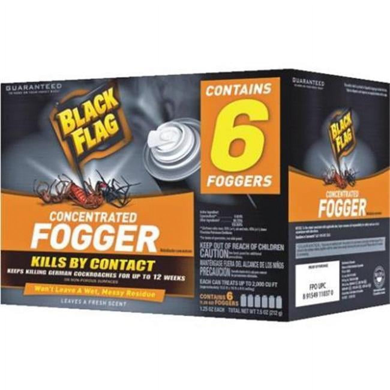 Spectracide 511053 1.25 oz Black Flag Concentrated Indoor Fogger