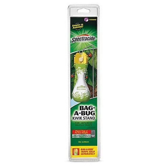 Spectracide 56904 Bag-A-Bug Kwik Stand (HG-56904), 1Pack, Silver