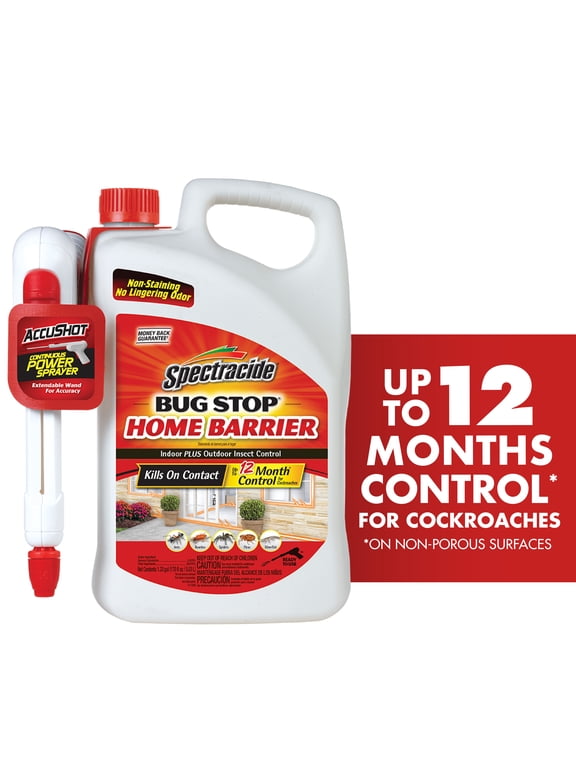 Bug Stop Home Barrier with AccuShot Sprayer, 1.33 Gal.