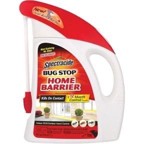 Spectracide Bug Stop Home Roaches & Fleas Insecticide Spray with Flip & Go Sprayer, 0.5 gal