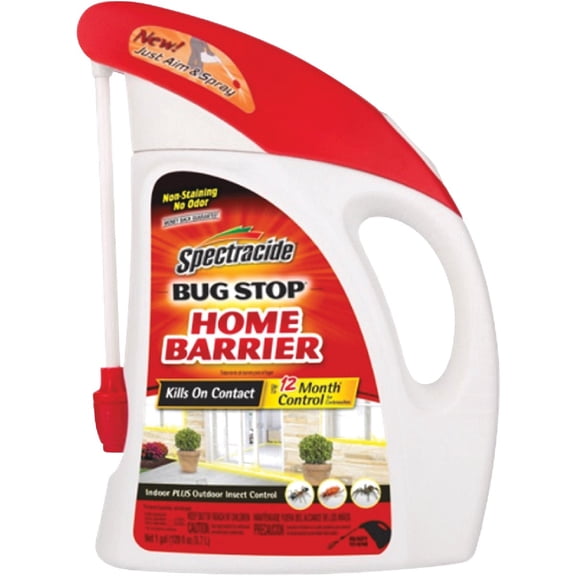 Spectracide Bug Stop Home Roaches & Fleas Insecticide Spray with Flip & Go Sprayer, 0.5 gal