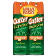 Cutter Backwoods Insect Repellent Aerosol HG-96280 6 oz 2 Pack
