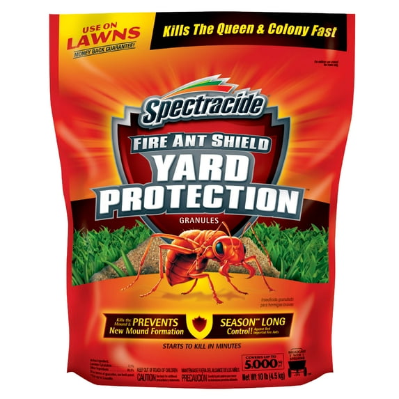 Spectracide Fire Ant Shield Yard Protection Granules, 10 Pound