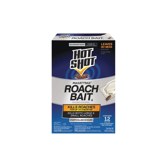 Spectracide Hot Shot Max Attrax Roach Bait Station - Pack of 2
