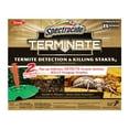 thumbnail image 1 of Spectracide Terminate Termite Detection And Killing Stakes With Pop-Up Indicator, 15 Count, 1 of 12