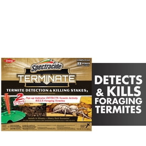 Spectracide Terminate Termite Detection And Killing Stakes With Pop-Up Indicator, 15 Count