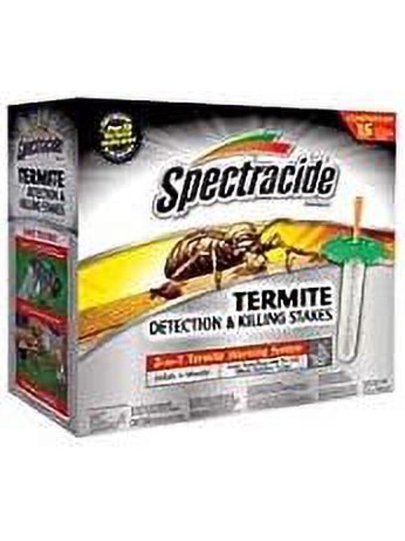 Spectracide Terminate Termite Detection and Killing Stakes, New 15 Count Residential Use, Standard Application